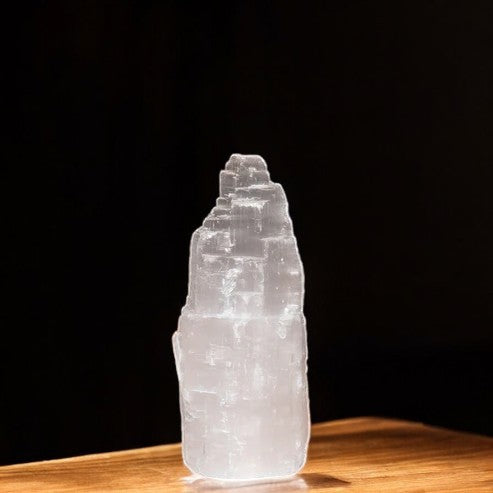 Selenit Turm, Selenit Ladeturm , Kristall Selenit Bergsäule