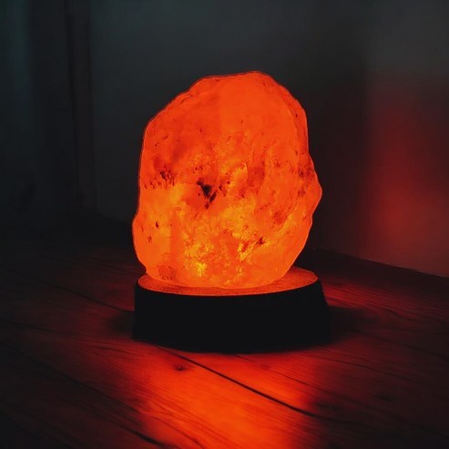 Himalaya-Salzlampe – USB-Lampe mit Farbwechsel