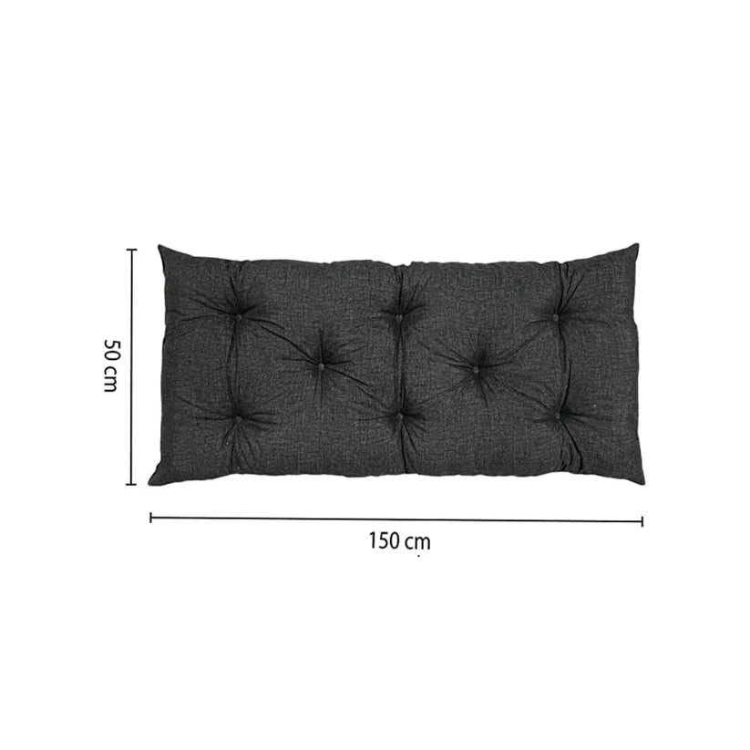 Lumaroo Premium Gartenbank-Kissen - Bequeme, Wetterfeste Sitzauflage für Außenbereich, Elegantes Design für Terrassen- & Gartenmöbel