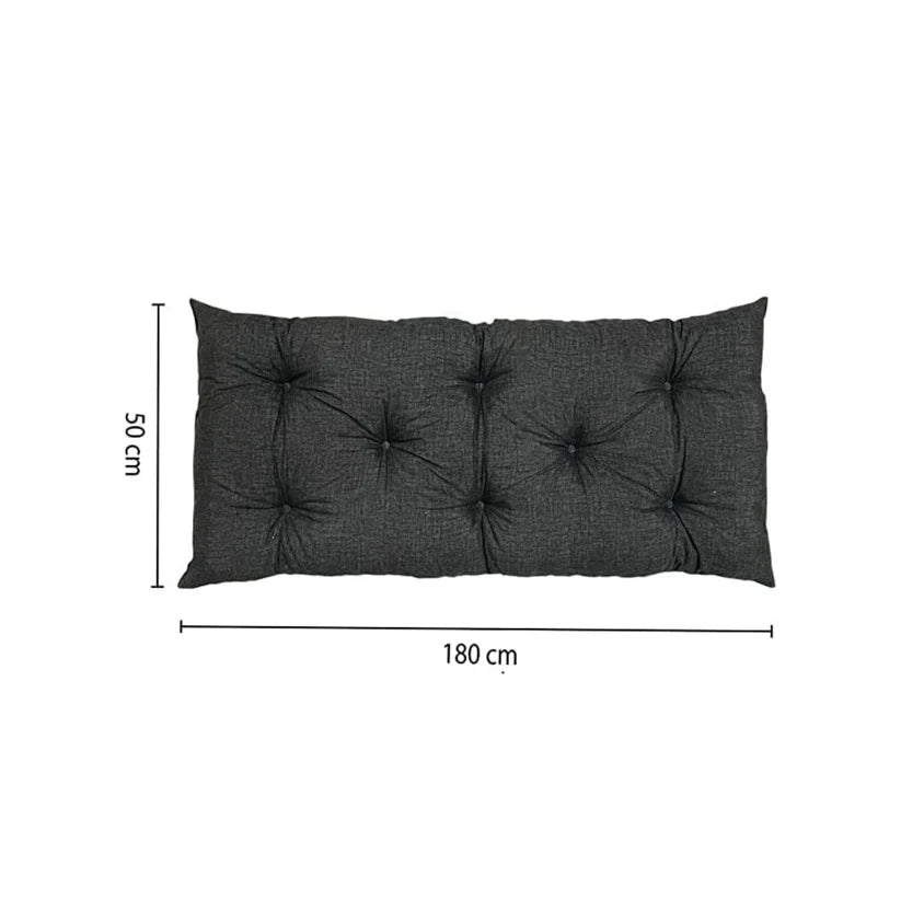 Lumaroo Premium Gartenbank-Kissen - Bequeme, Wetterfeste Sitzauflage für Außenbereich, Elegantes Design für Terrassen- & Gartenmöbel