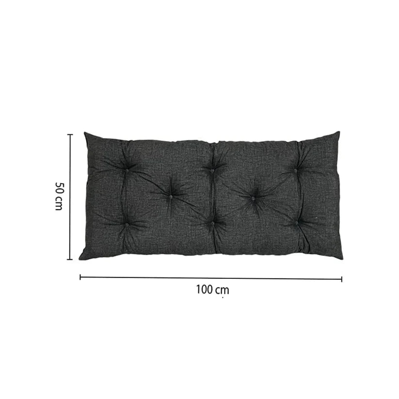 Lumaroo Premium Gartenbank-Kissen - Bequeme, Wetterfeste Sitzauflage für Außenbereich, Elegantes Design für Terrassen- & Gartenmöbel