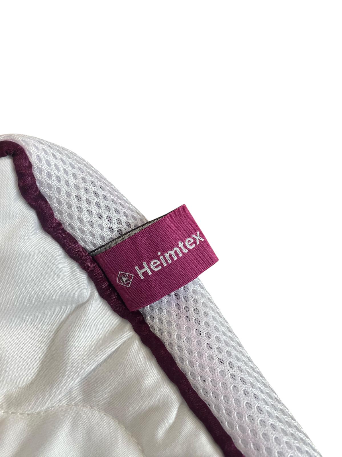 Heimtex Kopfkissen 80x80 höhenverstellbar mit Reißverschluss – Allergiker geeignet, Oeko-Tex, waschbar