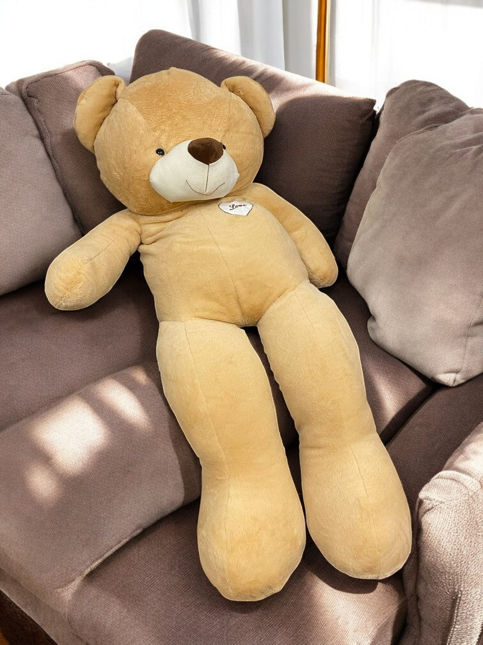 Riesen Teddybär 180 cm XXL Plüsch – Kuschelig weich & hochwertig verarbeitet