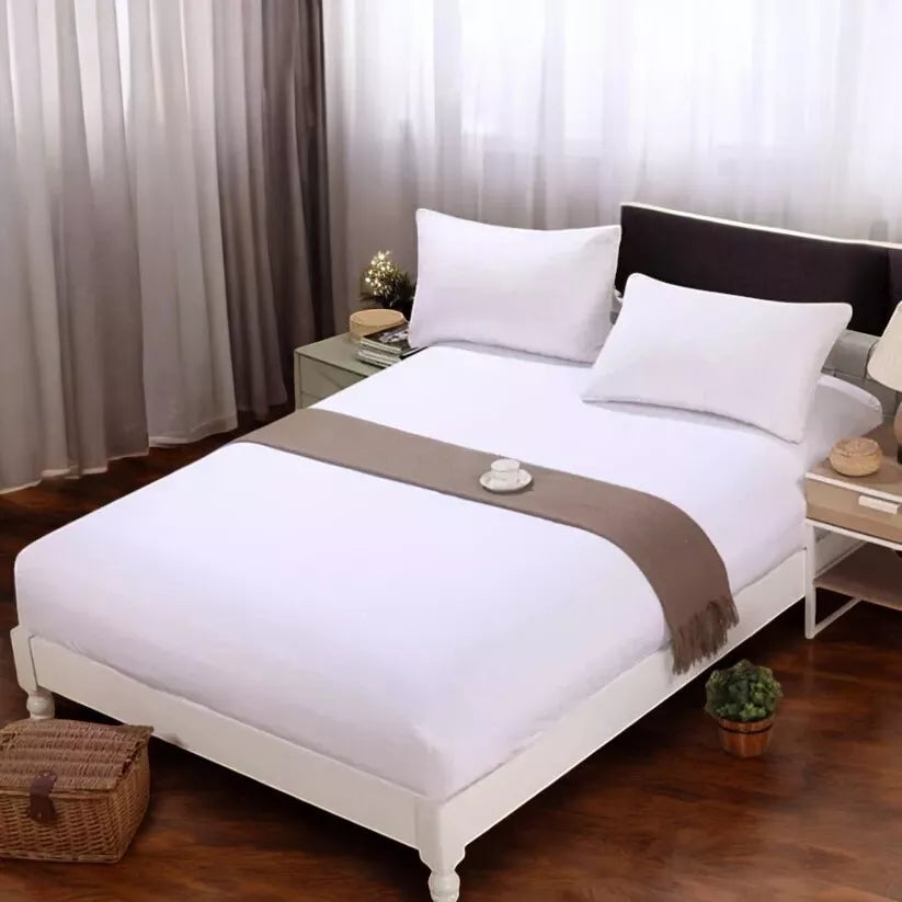 Shenaaya Spannbettlaken Mikrofaser Weiches Spannbetttuch mit Gummizug Matratzen