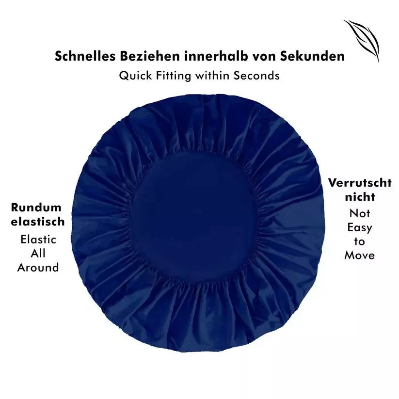 Shenaaya Spannbettlaken Mikrofaser Weiches Spannbetttuch mit Gummizug Matratzen